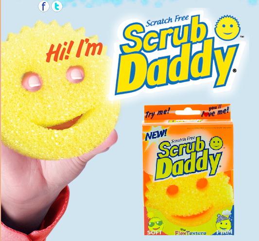 Scrub Daddy is great for all kinds of cleaning tasks!