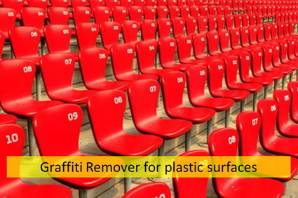Graffiti Remover for plastic surfaces